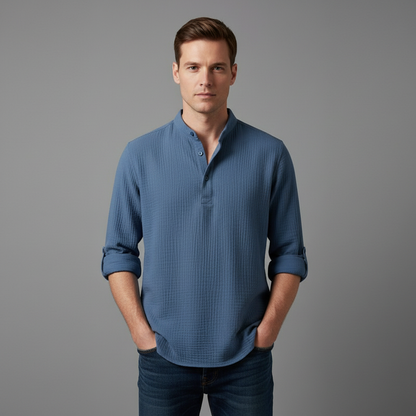 Men's Casual Button Down Shirt | Summer Style