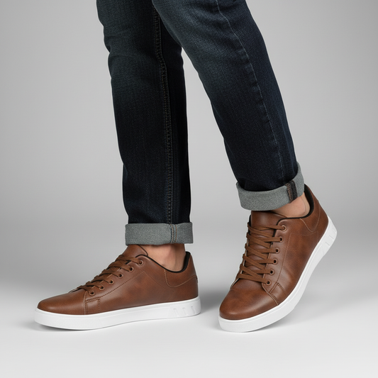 Men's Low-Top Sneakers | Casual Lace-Up Trainers