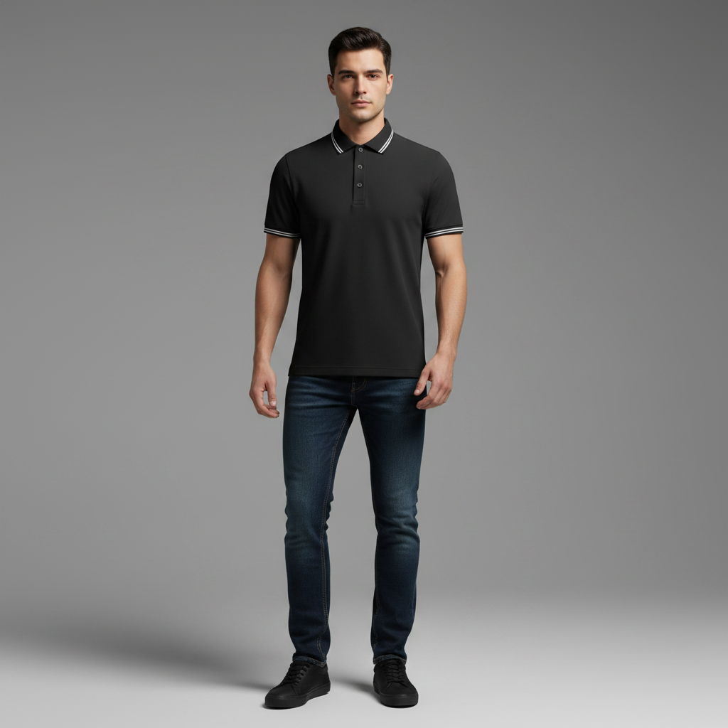 Men's Short Sleeve Polo Shirt | Casual Wear